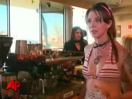 Bikini Clad Baristas at Colorado Coffee Shop - YouTube