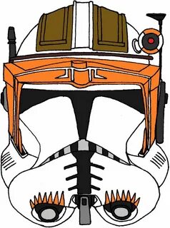 Clone Trooper Commander Cody Helmet 2 Star wars drawings, St