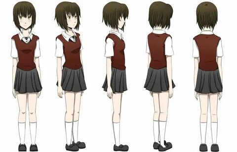 Haruka Turnaround Anime, Creepy pictures, Character turnarou