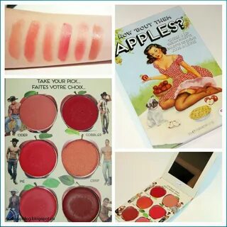 theBalm, How 'Bout Them Apple's, Lip and Cheek Palette, Revi