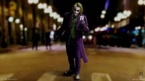 Hossein Diba - Joker (Heath Ledger) Real time