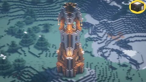 Minecraft: How to build a MEDIEVAL Tower Minecraft Building 