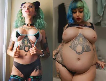 Goth girl gets FAT - ThisVid.com