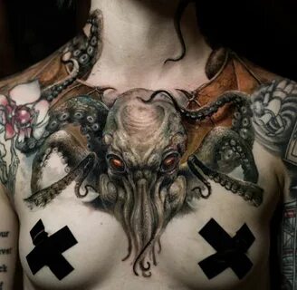 https://i.imgur.com/MCwKWdP.jpg Cthulhu tattoo, Chest piece 