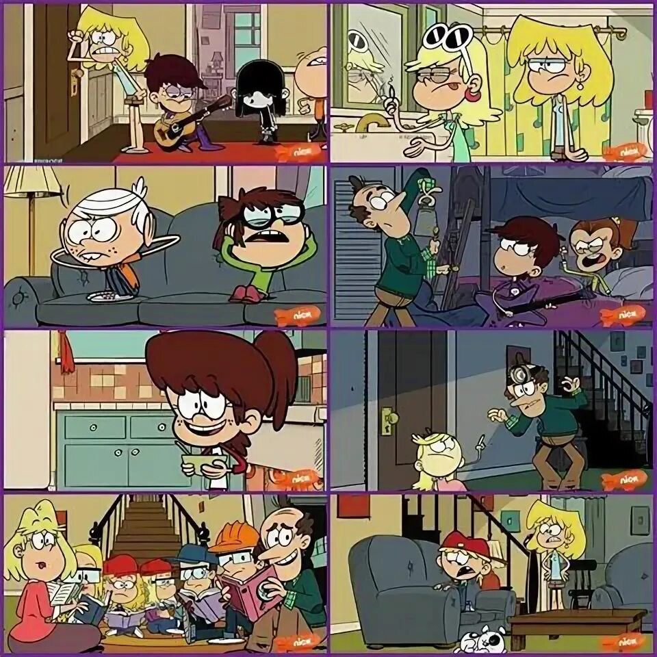 Pin on In The Loud House 1 boy 10 girls