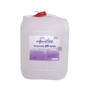 Купить Жидкий pH минус для бассейна Aquatics 30 л (35 кг) - 