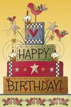 Happy Birthday-JP2838 by Jean Plout Happy birthday vintage, 