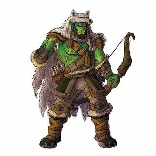 Art Durz, our Half-Orc Ranger : DnD Ranger dnd, Fantasy char