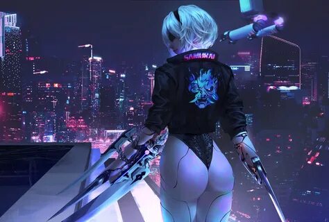 Сообщество Steam :: :: 2B x Cyberpunk2077