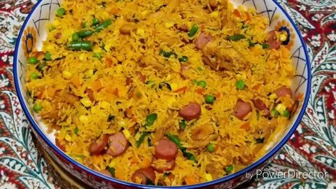 Receta de arroz con pollo venezolano