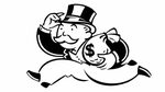What Would a Rich Person Do? Monopoly man, Cover art, Clip a