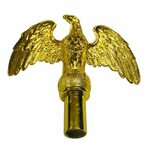 Plastic Perched Eagle Finial - Flags International