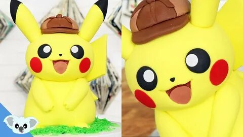 Detective Pikachu Pokemon Cake Birthday Party Cake Art Koali