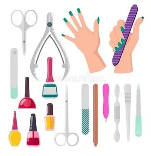 Vector Hands Nail File Stock Illustrations - 205 Vector Hand