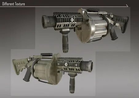 ArtStation - M32 Multiple Grenade Launcher