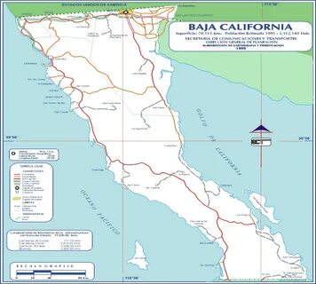 Mexicali Baja California Norte Map