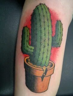 The cactus tattoo or the thorny clothes. 50 Ideas Cactus tat