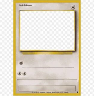 blank pokemon card template best photos of pokemon - old pok