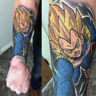 40 Vegeta Tattoo Designs For Men - Dragon Ball Z Ink Ideas