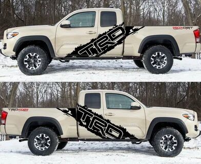 2x Stripe Kit Sticker Graphic Decal Vinyl for Toyota Tacoma 