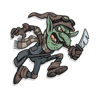 Goblin designed for my friend's game, Dungeon Marauders Char