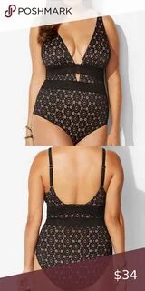 Jackson Lace Plunge One Piece Swimsuit Online Sale, UP TO 54