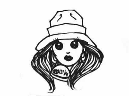 How to draw a gangster girl - como dibujar a una chola muy f