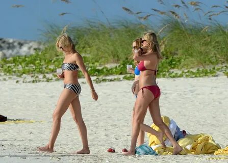 Cameron Diaz and Kate Upton Wearing Bikinis in the Bahamas P