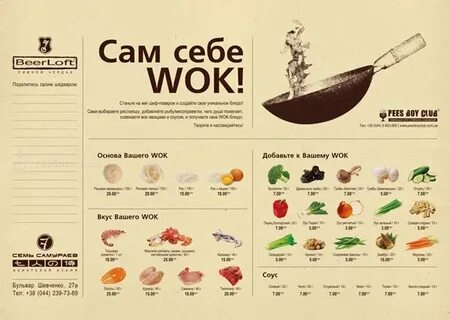 Travel.UA " Нове wok-меню в "Beck’s Beerloft + 7 самураїв