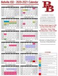 2020-2021 Bisd Calendar - Bellville Independent School Distr