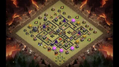 New Best Th9 War Base Layout 2020.Tested in CWL & War.Defens