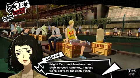 Man kawakami is really thirsty if she'd have sex with ryuji 