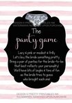 Panty Game Sign and Poem Printable Drop Your Panties Sign Et