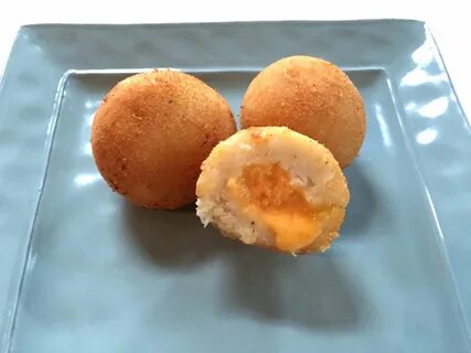 Stuffed Fried Yuca Balls (Yuquitas Rellenas) Recipe