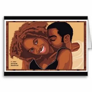 Wedding Anniversary Card Gifts for Her Black couple CARD Gif