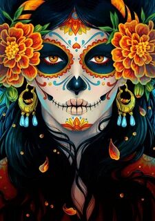 Digital Illustration / Catrina / Practice on Behance