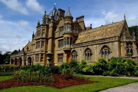 Tyntesfield Manor House. Grand Victorian Gothic Revival Stea