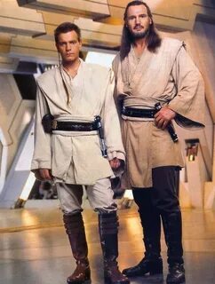 Qui Gon Jinn and Obi-wan Kenobi #starwars in 2020 Star wars 