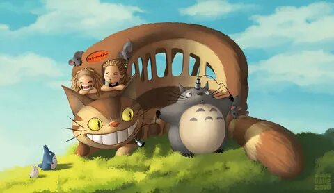 Awesome collection of My Neighbor Totoro fan art and artwork