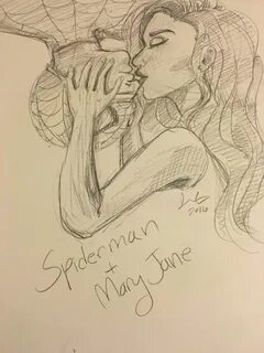 aahsoka: " The classic spiderman kiss but with zendaya and t