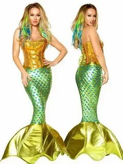 Sexy Women's Mermaid Costumes Sexy mermaid costume, Mermaid 