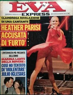 Heather Parisi - Eva Express Magazine Cover Italy (31 Januar