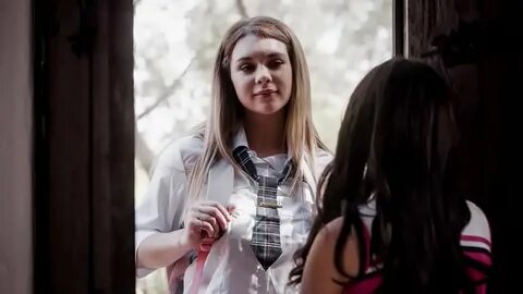Cheerleader Jane Wilde Confronts Her Lesbian Stalker Gabbie CarterFull Movi...