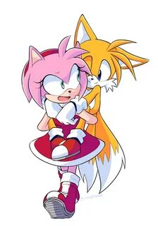 Amy and Tails by NannelFlannel on DeviantArt Sonic fan chara