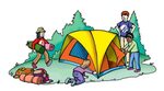 family camping camp clip art - Clip Art Library