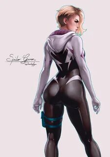 Аниме картинка marvel comics gwen stacy spider-gwen dandon f