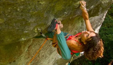 Melissa Le Neve klettert Action Direct (9a), Jakob Schubert 