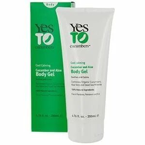 Yes To Cucumber and Aloe Body Gel