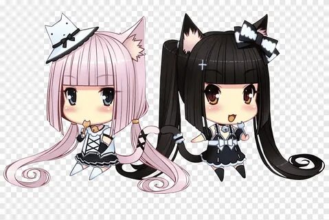 безплатно сваляне Nekopara Chibi Catgirl Рисуване на работни