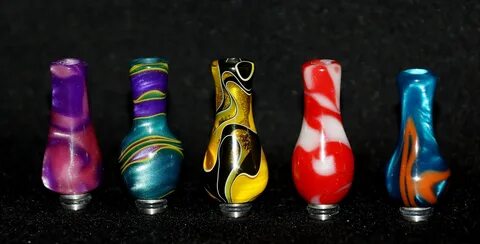 Pin on Custom Hand Made Drip Tips Ecigs for tanks 510 style 